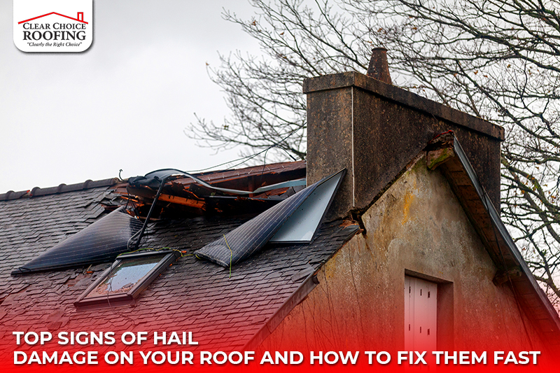 Top Signs of Hail Damage on Your Roof and How to Fix Them Fast